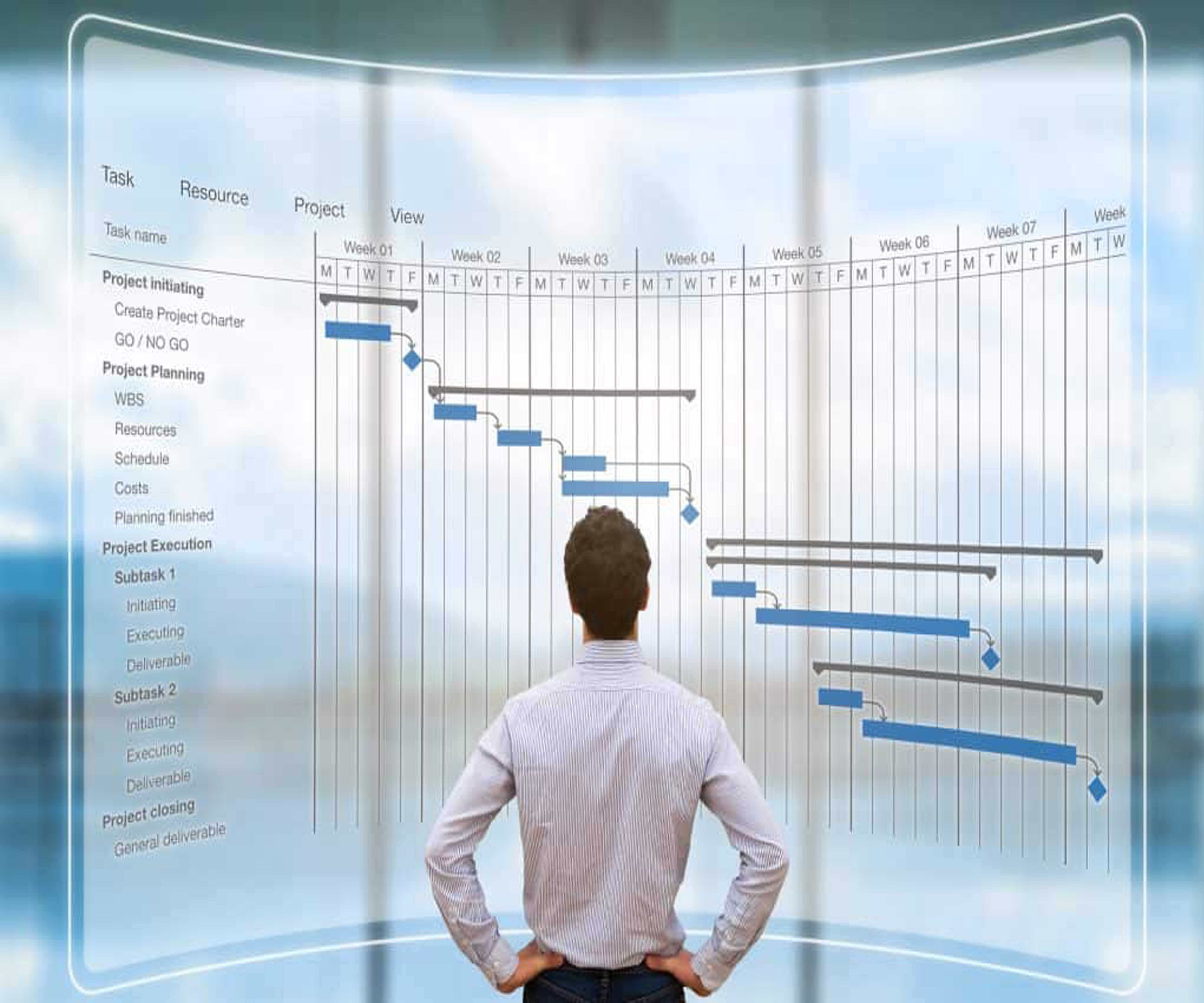 Project Management: Identifying the contractor and the consultant.